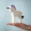 Thumbnail: Bumbu Toys White and Purple Wooden Unicorn. Waldorf inspired small world toys. Open ended imaginative play and storytelling