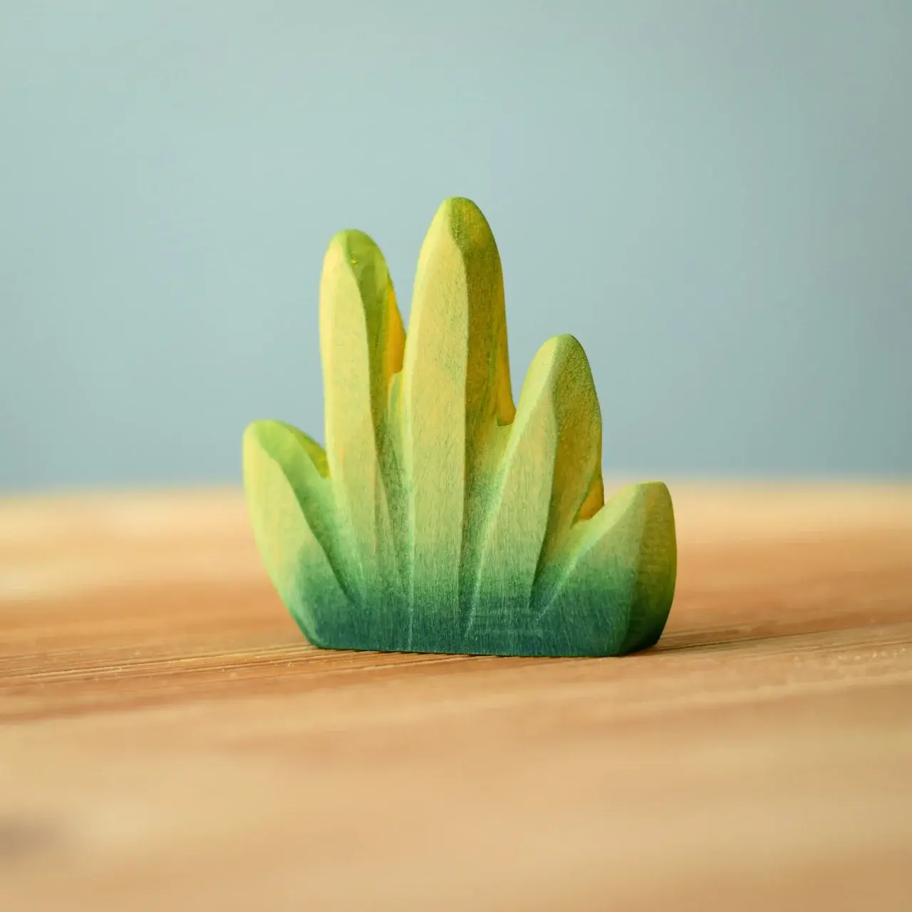 Bumbu Toys Wooden Desert Bush. Handcrafted Waldorf inspired small world toys. Imaginative play and storytelling