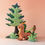 Thumbnail: Bumbu Toys Wooden Red Dragon. Handcrafted Waldorf inspired small world toys. Imaginative play and storytelling