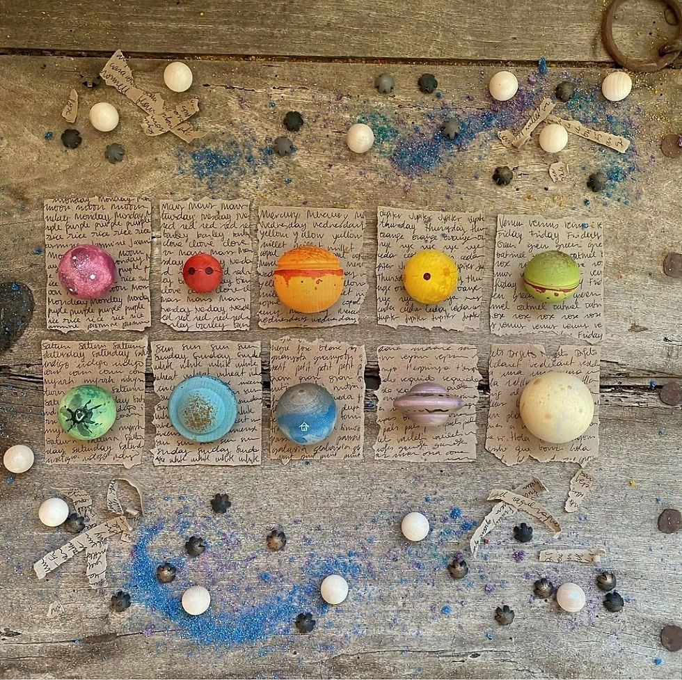 Grapat Dear Universe. Handcrafted Waldorf inspired children's toys. Creative imaginative play, storytelling and learning