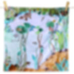 Wonderie Down By The Pond Maxi Play Cloth. Organic Cotton Baby Sensory resource. Learning through play.