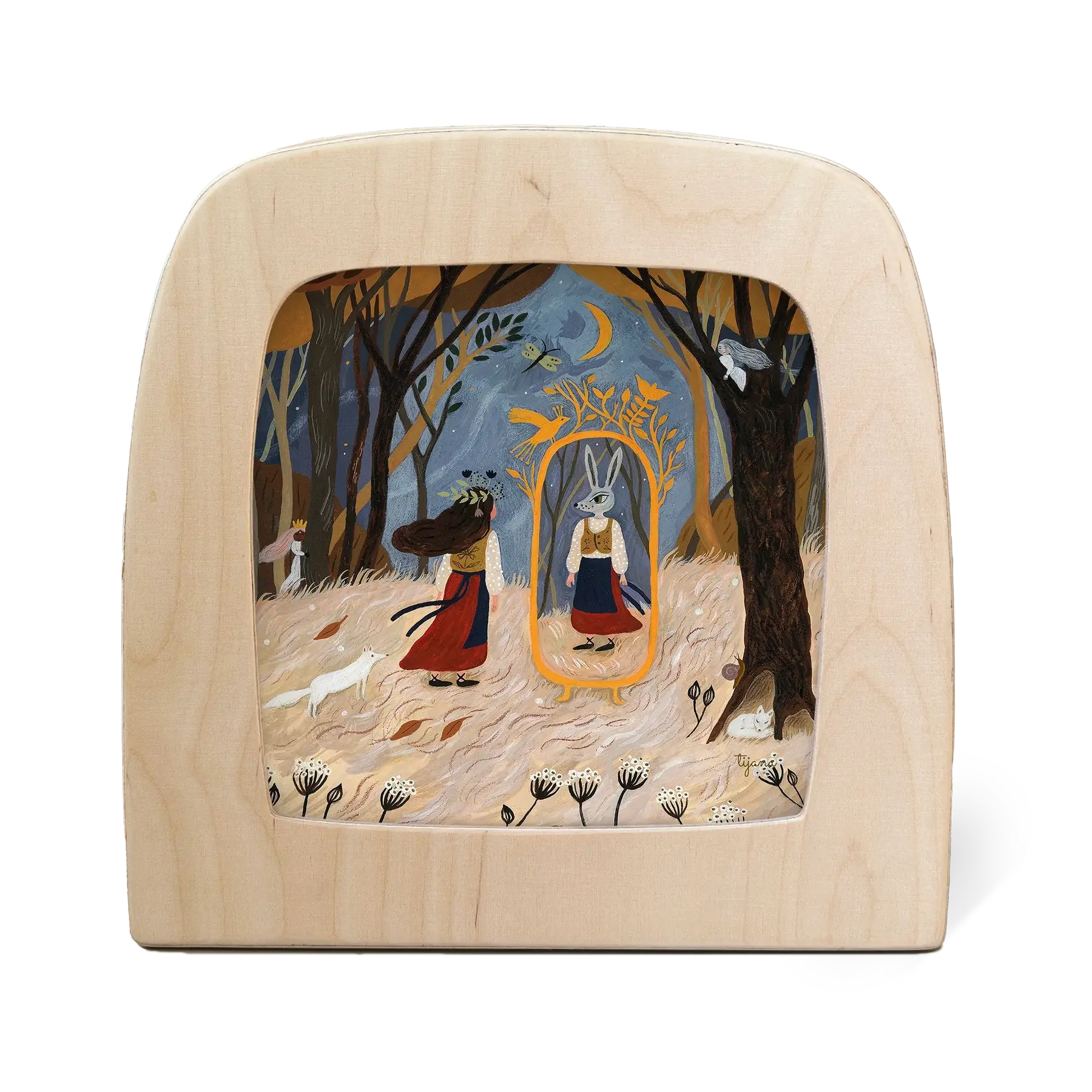 Toverlux Silhouette - Tijana Draws - I Am You. Waldorf inspired illustrations. Storytelling. Seasonal display