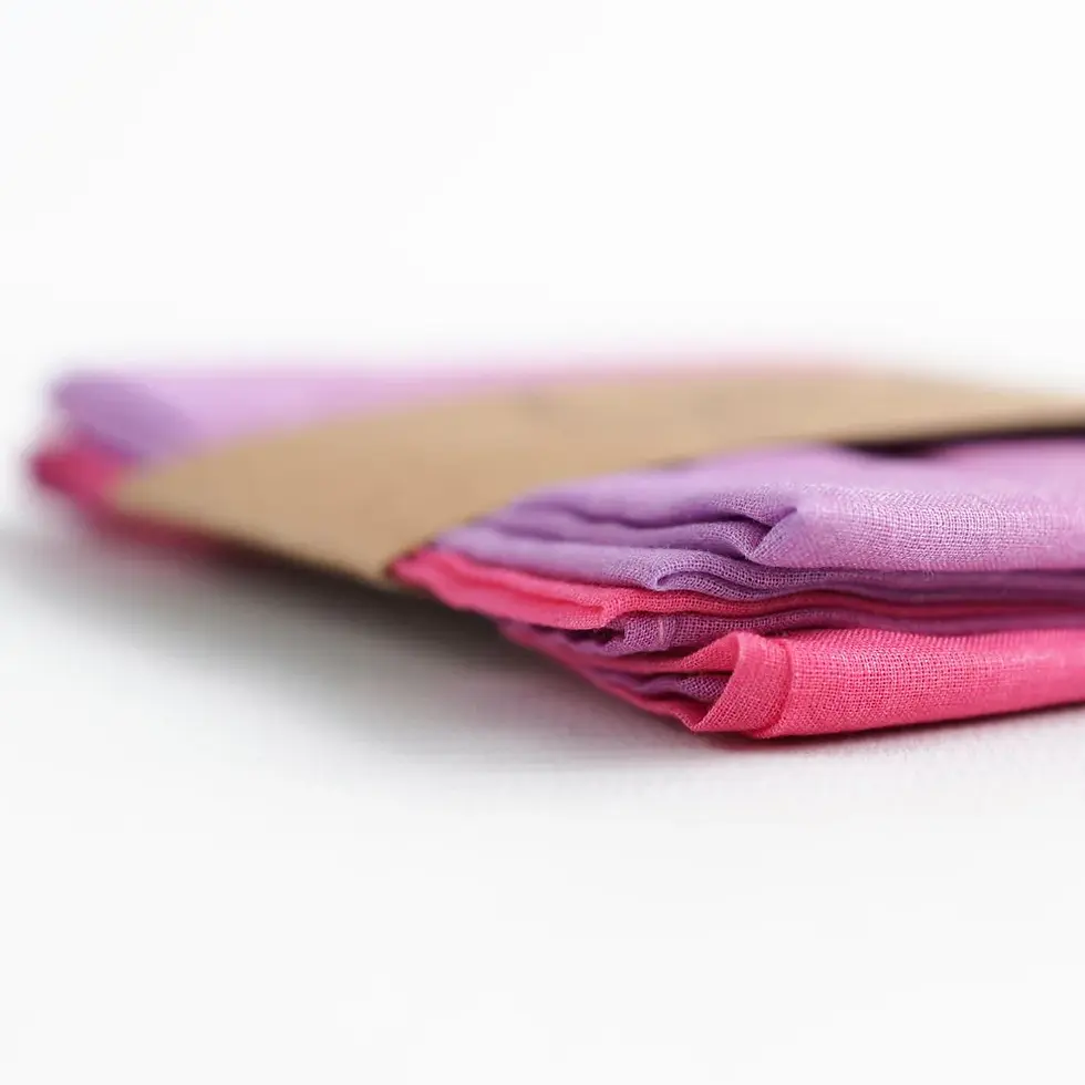 Thumbnail: Laura's Play Cotton Unicorn Gradient Organic Cotton Play Cloths. Open-ended imaginative play. Eco-friendly, safe, sustainable