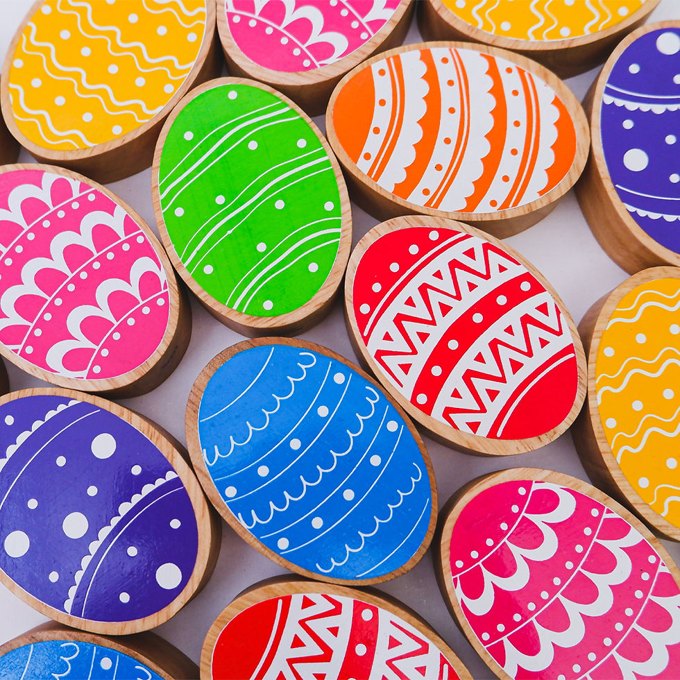 Thumbnail: Lanka Kade Rainbow Eggs Playset - 7 Pieces