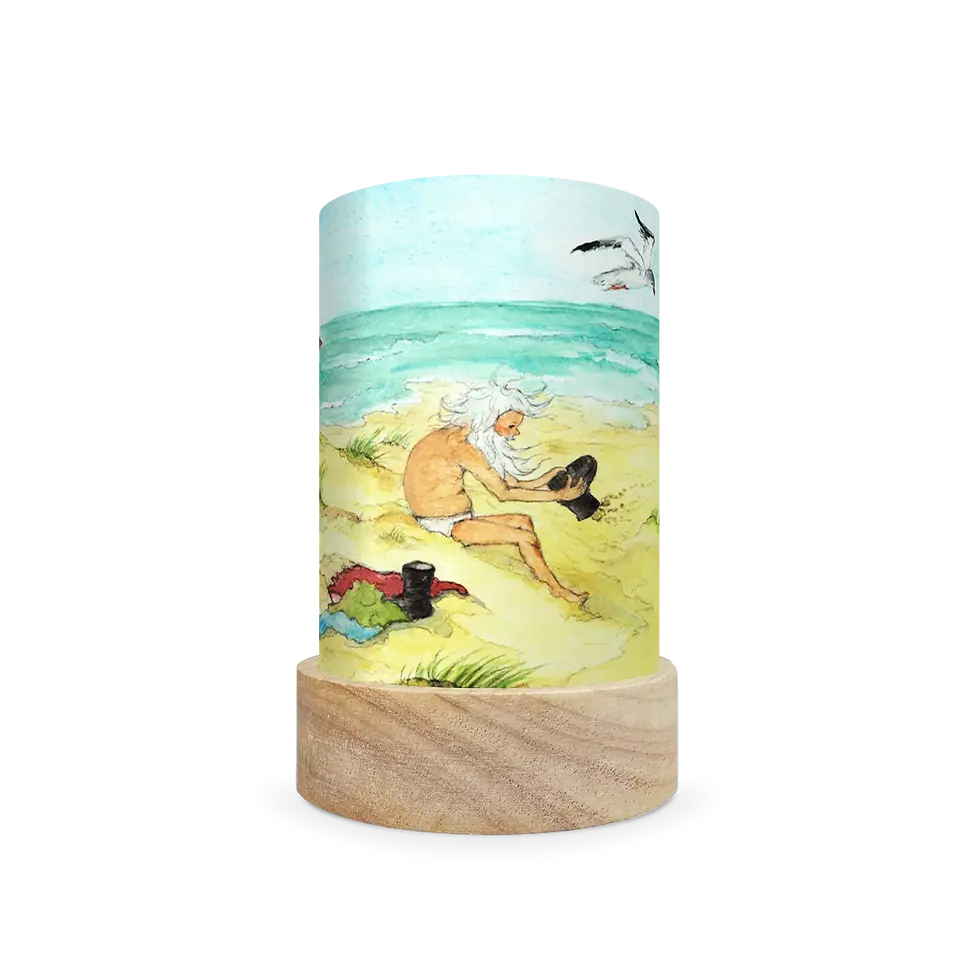 Thumbnail: Toverlux Lantern Shades - Eentje van Margo - George The Gnome set. Waldorf inspired. Storytelling. Children's playroom decor