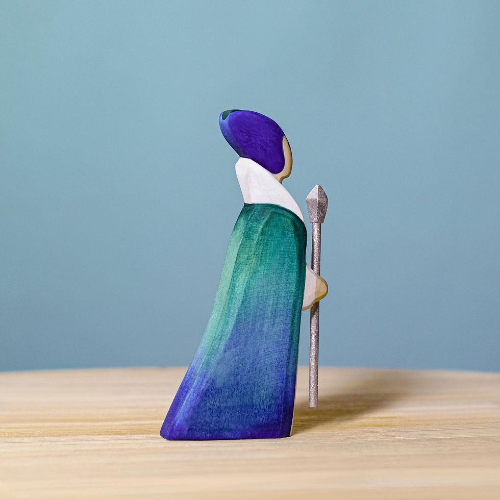 Thumbnail: Bumbu Toys Wooden Snow Queen. Waldorf inspired toys. Imaginative play. Storytelling. Seasonal Decor
