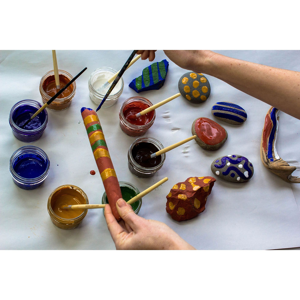 Thumbnail: Children's Earth Paint- Individual