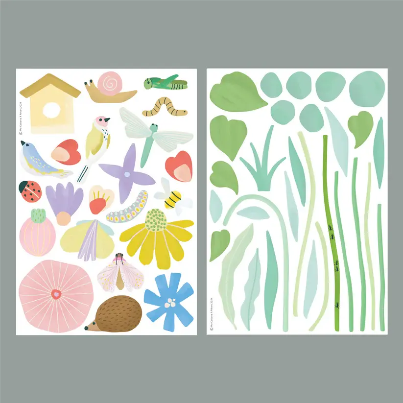 Thumbnail: Ma Cabane à Rêves The Garden Magnets. Flexible waterproof magnets for children. Creative and imaginative play. Recyclable.