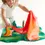 Thumbnail: Sarah's Silks Mini Fire Play Silk. Waldorf inspired children's toy.  Open ended imaginative play. Sensory Play. Dress up