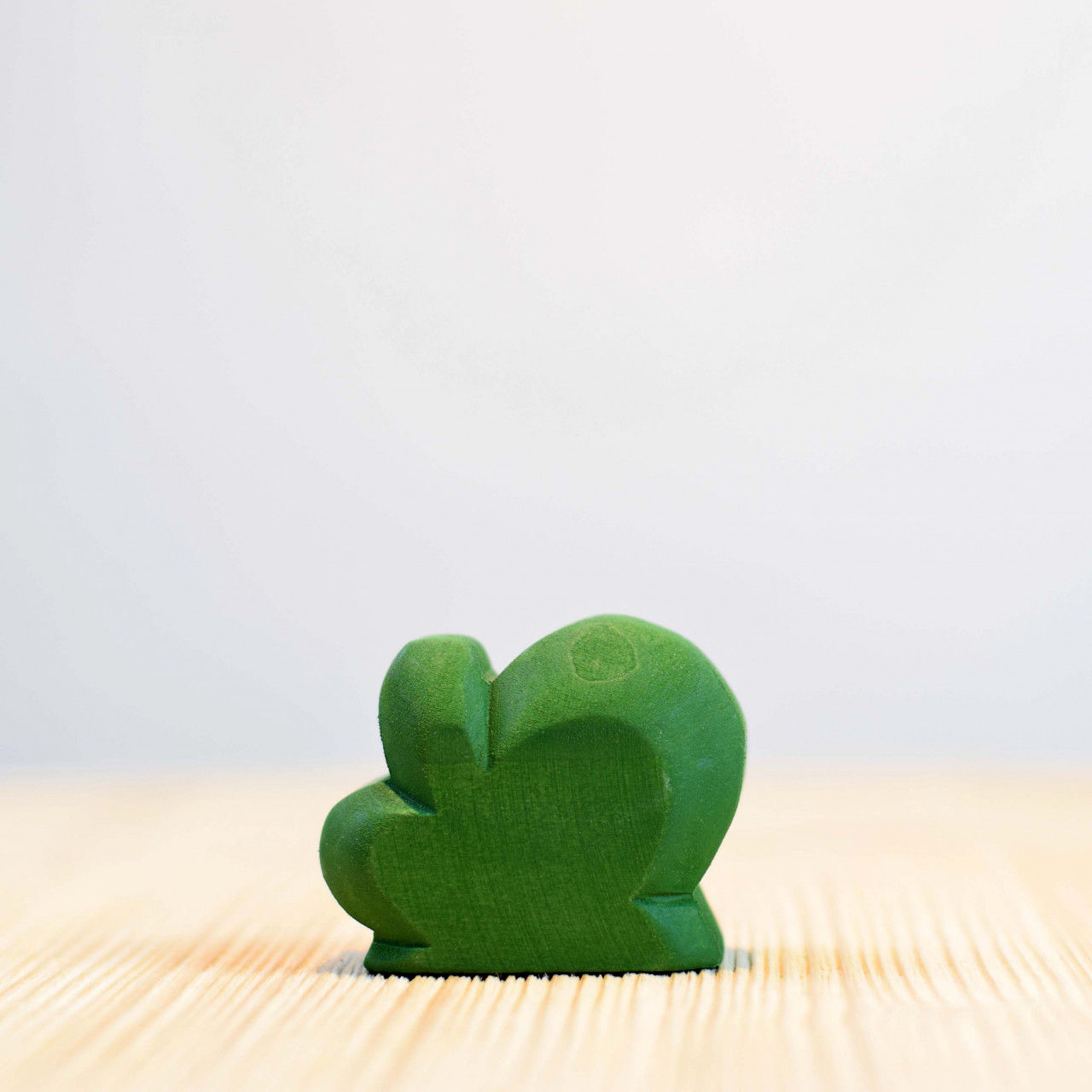 Bumbu Toys Wooden Small Green Bush. Handcrafted Waldorf inspired small world toys. Imaginative play and storytelling
