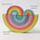 Thumbnail: Grimms Pastel Rainbows. Handcrafted wooden children's toy. Creative play. Stacking toy. Open Ended Play. 3 years +