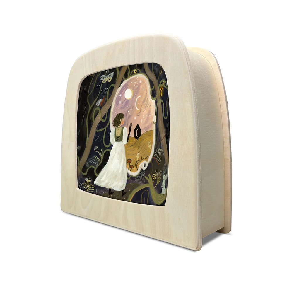 Toverlux Silhouette - Tijana Draws - Portals. Waldorf inspired illustrations. Storytelling. Seasonal display