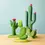 Thumbnail: Bumbu Toys Wooden Prickly Pear Cactus. Handcrafted Waldorf inspired small world toys. Imaginative play and storytelling
