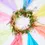 Thumbnail: Sarah's Silks Wooden May Day And Canopy Ring. Waldorf inspired children's Toy. Celebration ring.