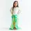 Thumbnail: Sarah's Silks Green Magical Creatures Play Silk. Waldorf inspired toy.  Open ended imaginative play. Sensory Play. Dress up