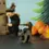 Thumbnail: Bumbu Toys Wooden Scared Cat. Handcrafted Waldorf inspired small world toy. Imaginative play and storytelling. Halloween play