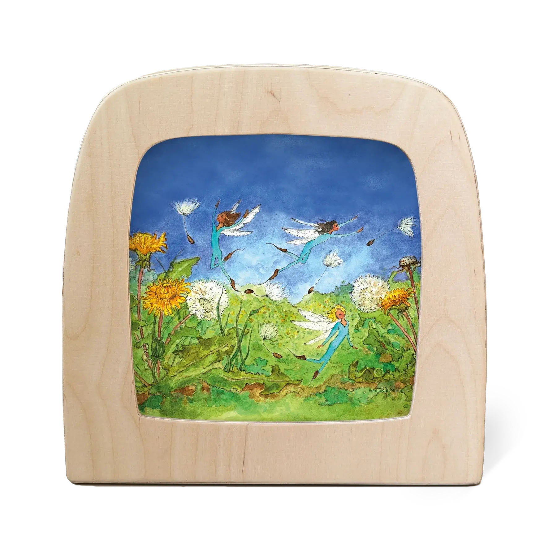 Toverlux Silhouette - Eentje Van Margo - Dandelion. Waldorf inspired illustrations. Storytelling. Seasonal display