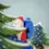 Thumbnail: Bumbu Toys Wooden Small Snowy Fir Tree. Handcrafted Waldorf inspired small world toys. Imaginative play and storytelling.
