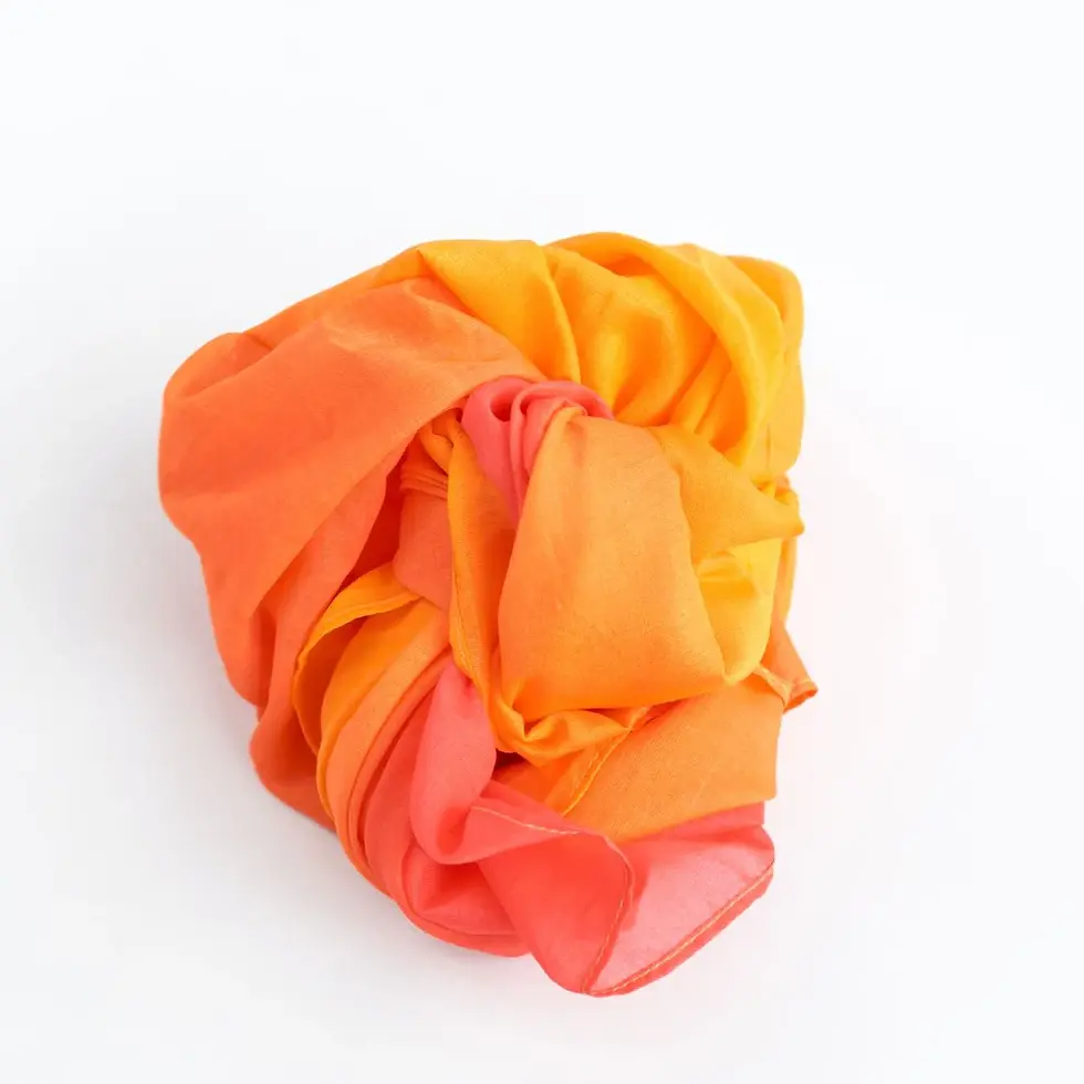 Thumbnail: Laura's Play Cotton Fire Gradient Organic Cotton Play Cloths. Open-ended imaginative play. Eco-friendly, safe, sustainable