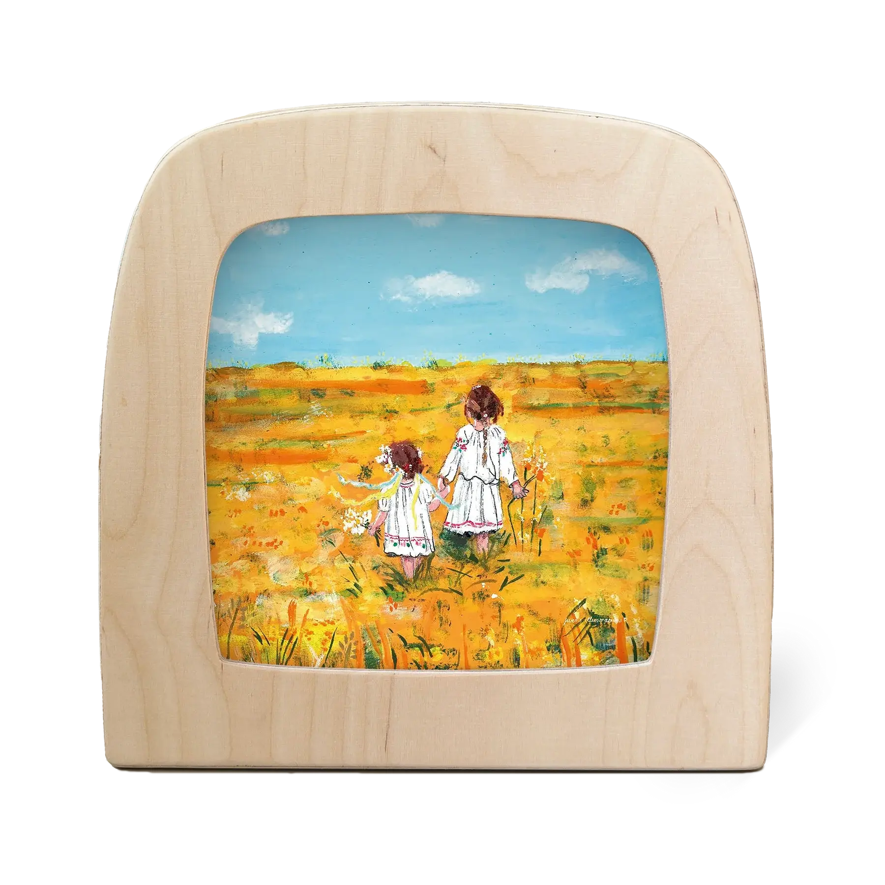 Toverlux Silhouette - Gwen's Illustrations - Sisters. Waldorf inspired illustrations. Storytelling. Seasonal display