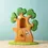 Thumbnail: Bumbu Toys Wooden Ancient Oak Tree. Handcrafted Waldorf inspired small world toys. Imaginative play and storytelling