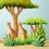 Thumbnail: Bumbu Toys Wooden Lake Bush. Handcrafted Waldorf inspired small world toys. Imaginative play and storytelling