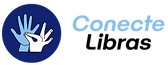 Logotipo Conecte Libras Azul escuro