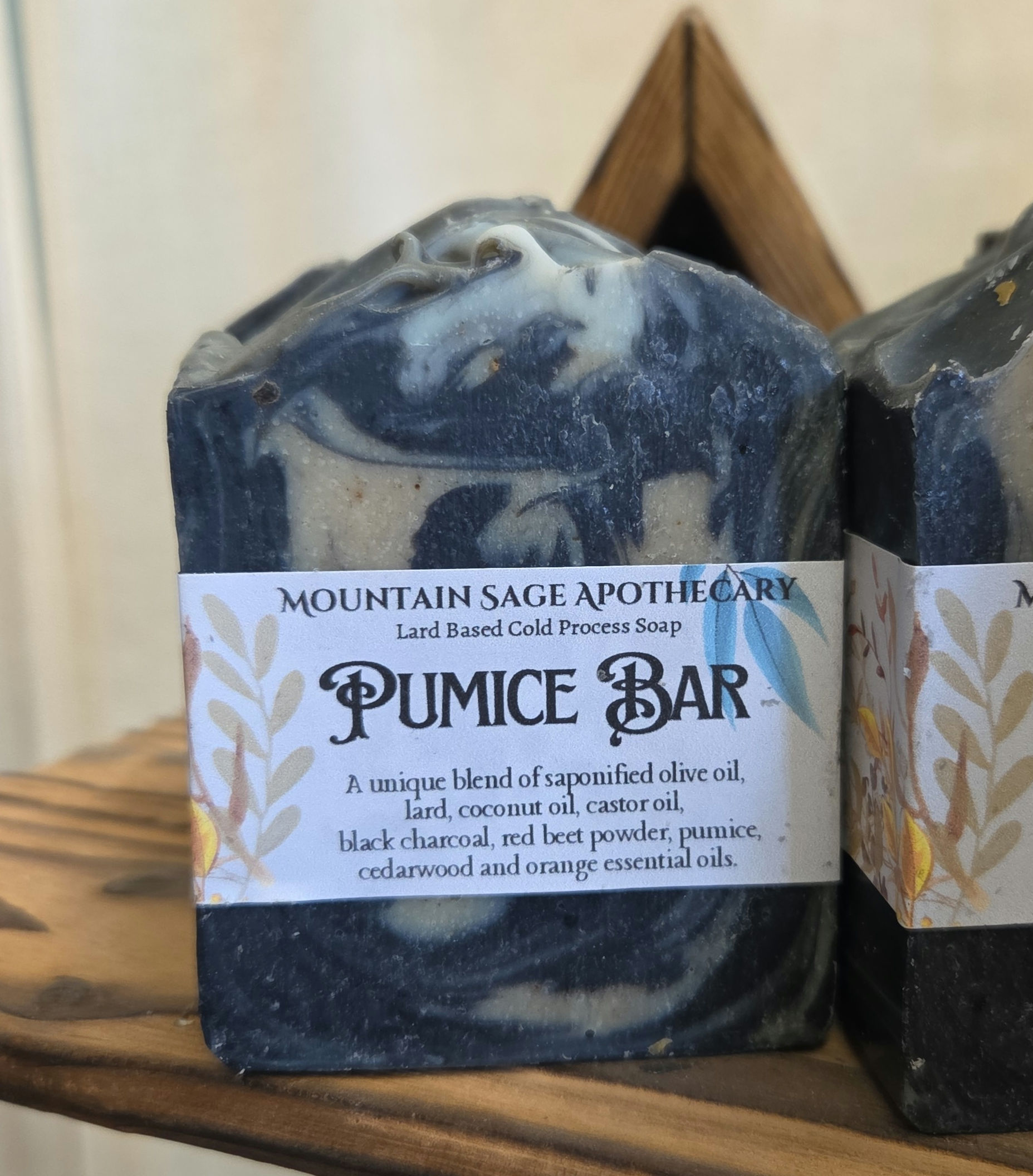 Pumice Bar- for Exfoliation and neutralizing smells