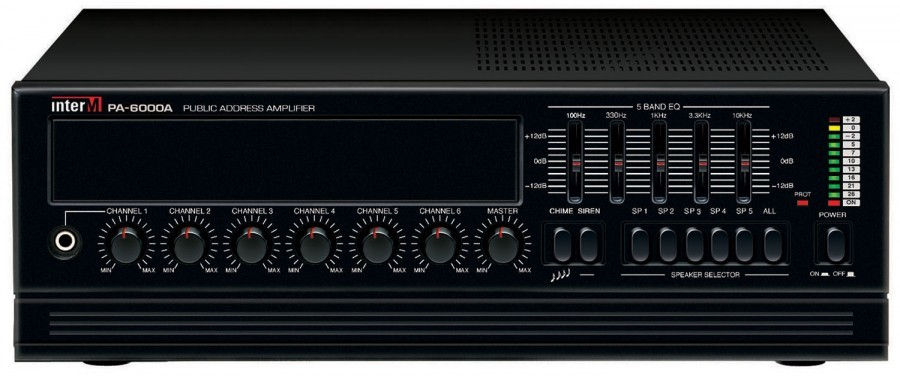 Interm PA-2000 Public Address Amplifier