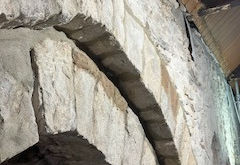 Stonework cleaned and repointed