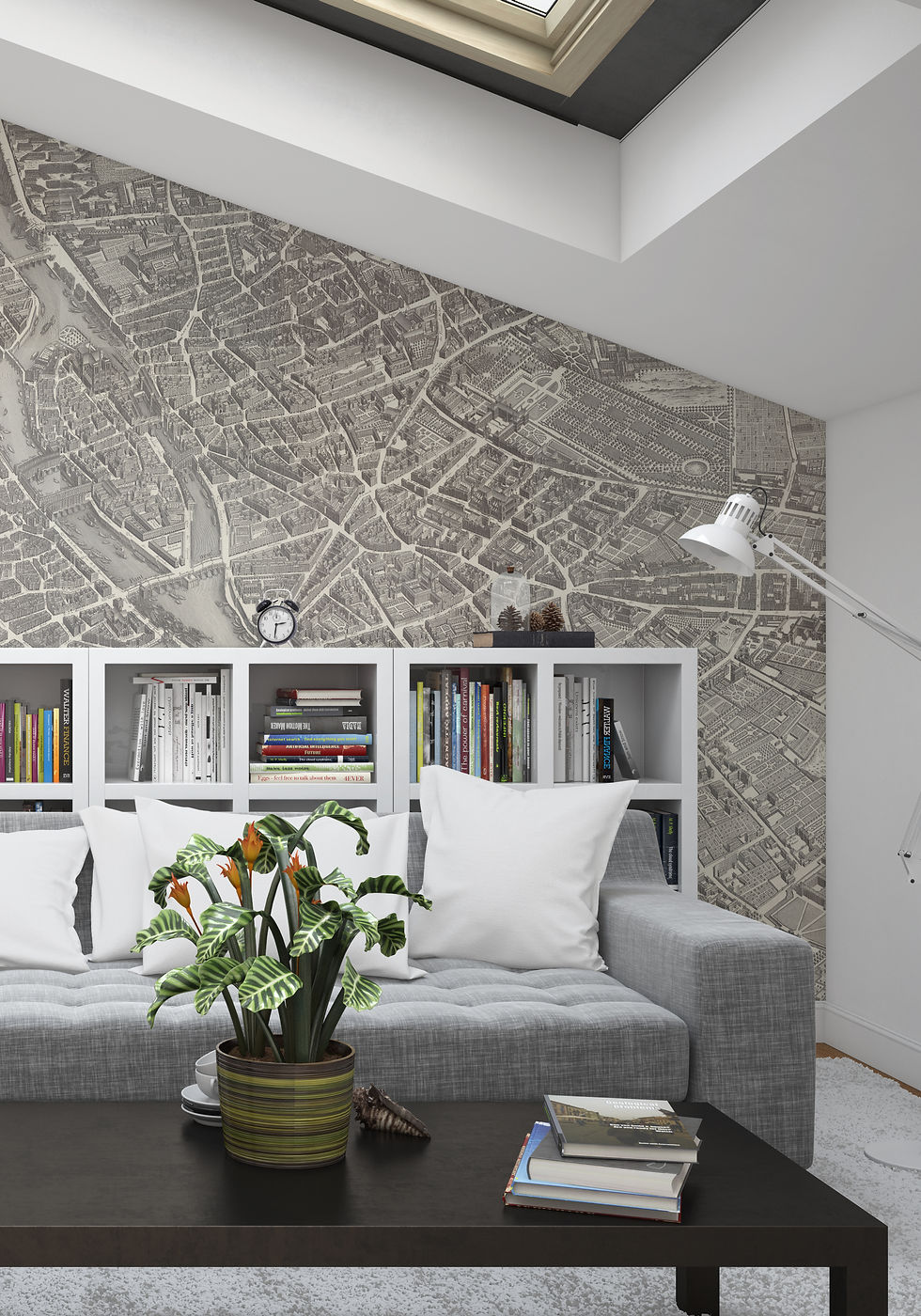 Миниатюра: Карта Парижа 18 века