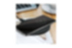 Stylish PU leatherette wireless charger with logo imprint, combining functionality and elegance for branded giveaw