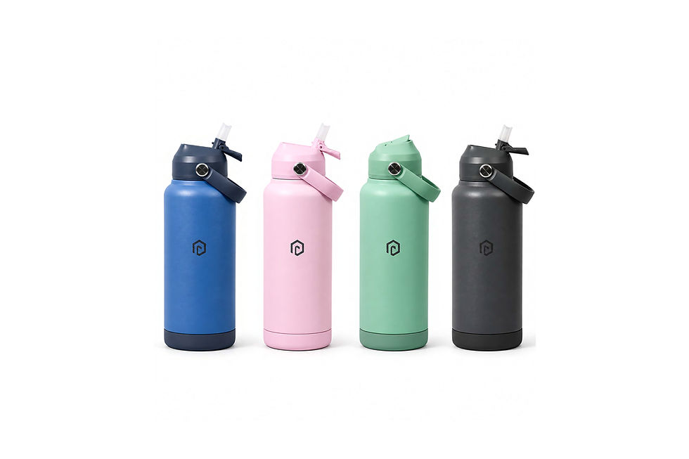 1L ceramic coated water bottles customised with your company logo for premium hydration and everyday brand exposure
