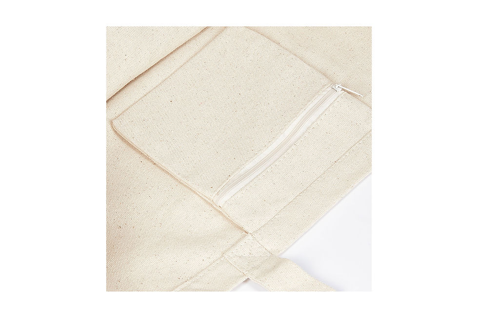 Custom branded large canvas shopper bags featuring heavyweight 340gsm canvas for durable everyday use