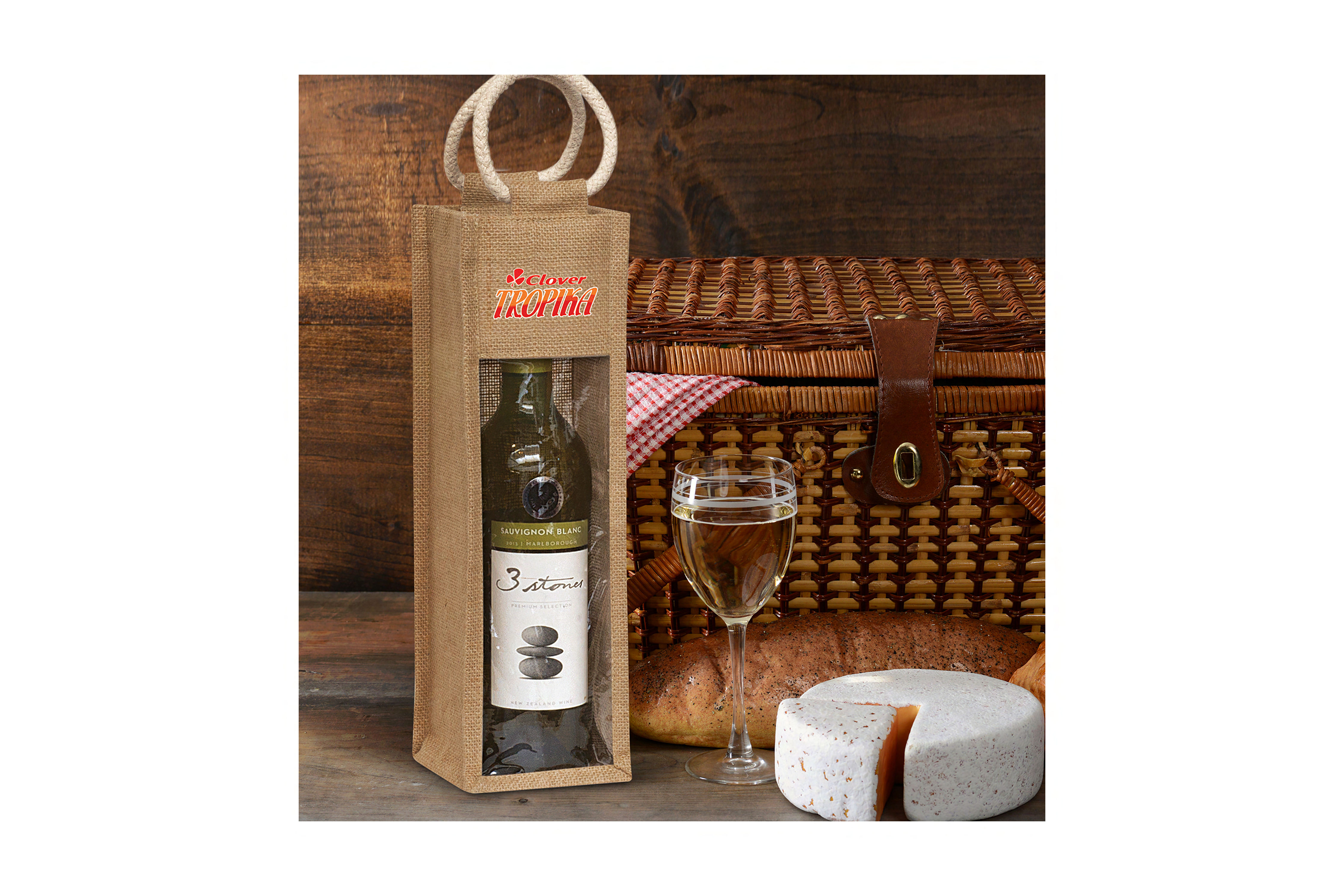 Promotional Products Australia - Custom Branded Bottle Gift Bags - Merchandise Up