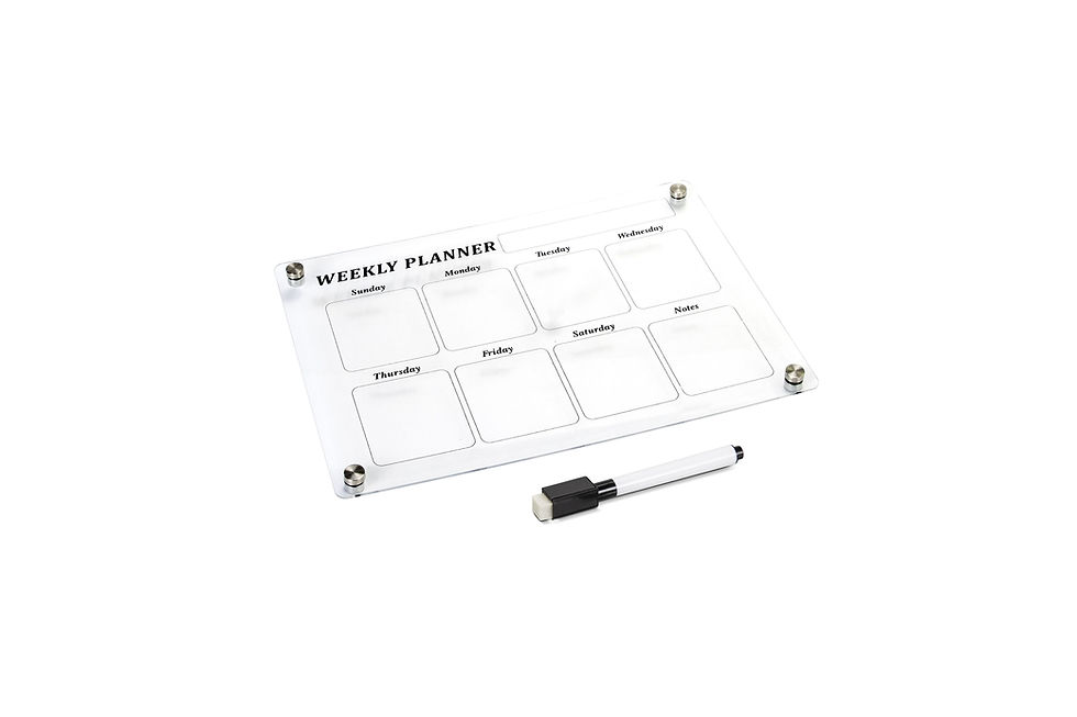 Thumbnail: Custom branded magnetic fridge planners for office, retail, and family planning use