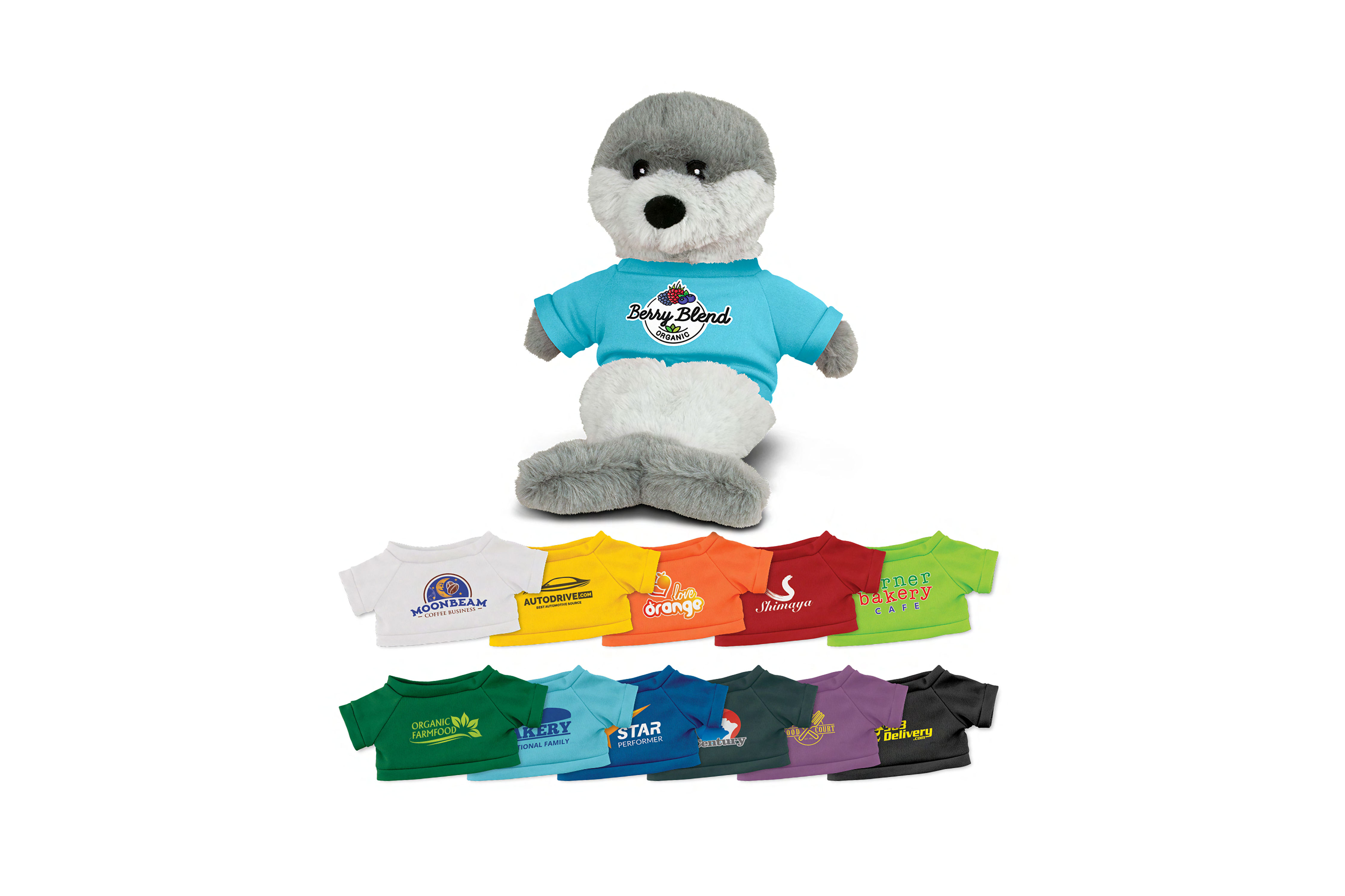 Promotional Products Australia - Custom Branded Seal Plush Toys - Merchandise Up