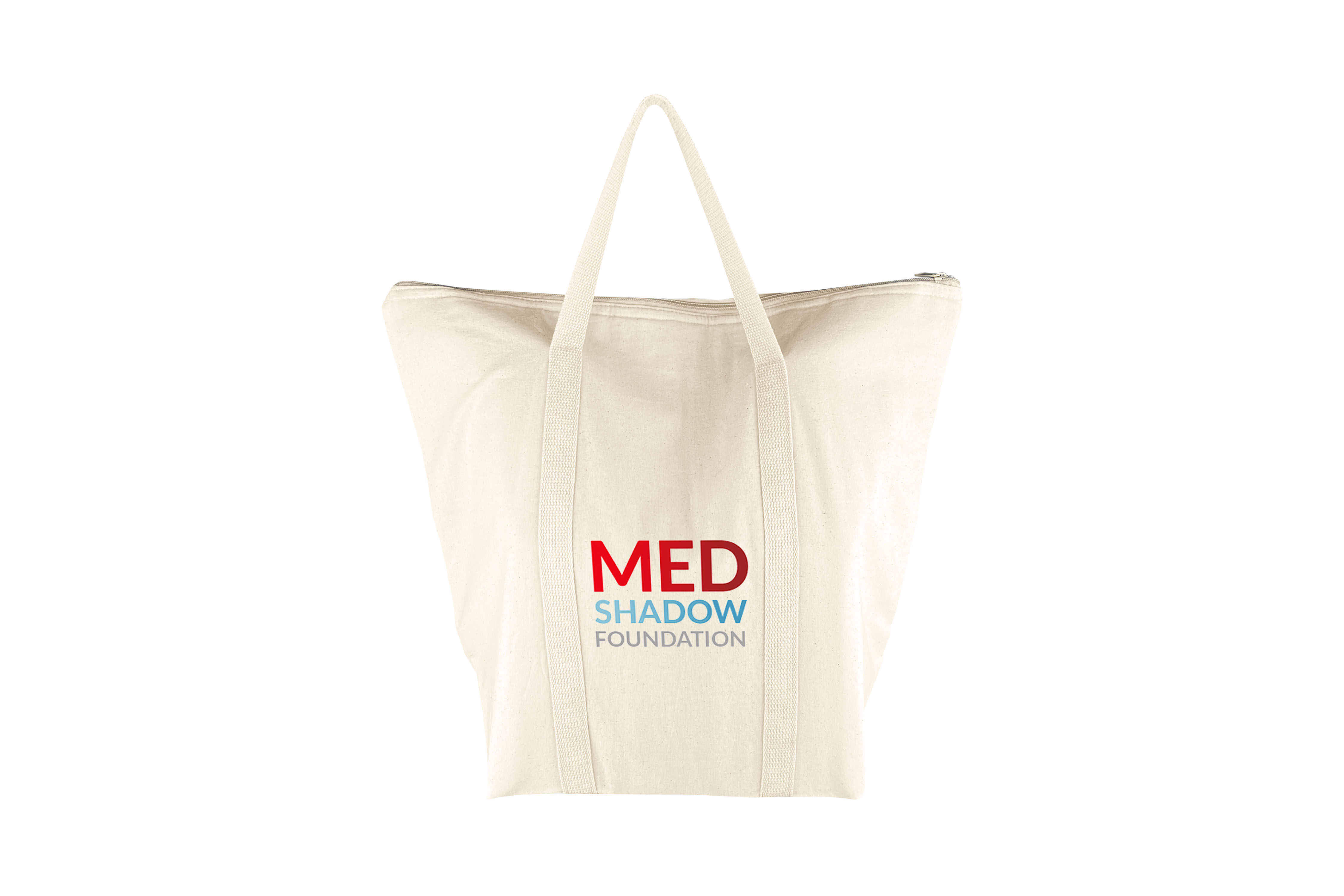 Custom cotton cooler bags (25L) personalised with your logo for outdoor events, picnics and promotional campaigns