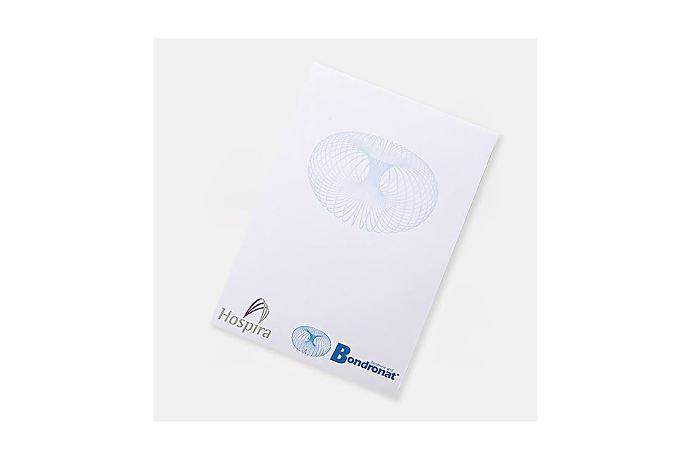 Merchandise Up - Custom Printed A5 Notepads