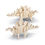 Thumbnail: Eco-friendly wooden Stegosaurus model with vibrant branding, great for promoting prehistoric-themed businesses or museums