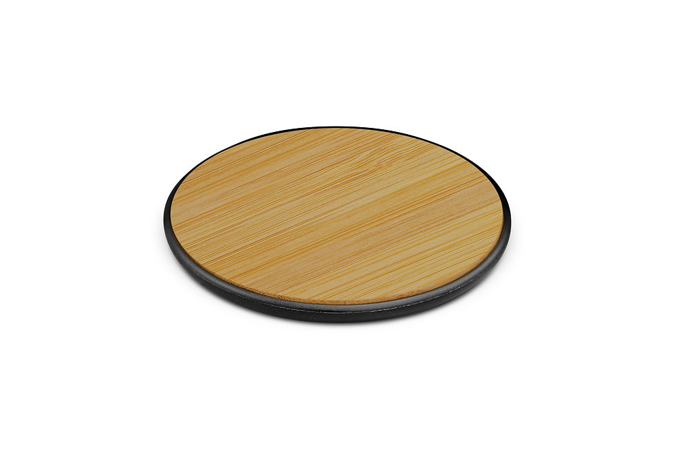 Thumbnail: Branded bamboo wireless charger, combining modern technology with sustainable materials for an impactful promotional gift.