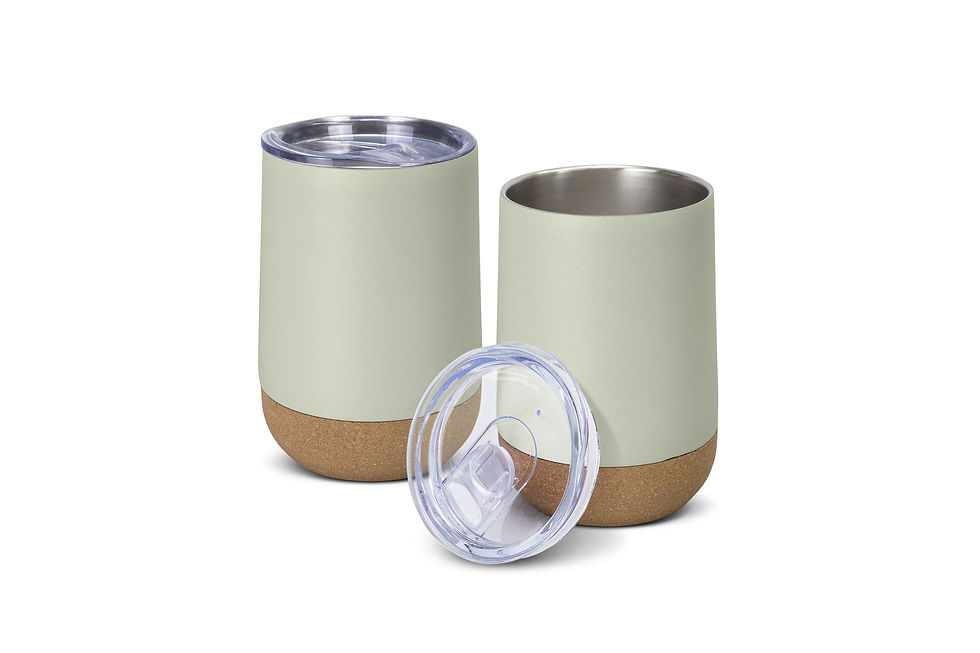 Thumbnail: Promotional Products Australia - Logo Printed Double Wall Coffee Cups - Merchandise Up