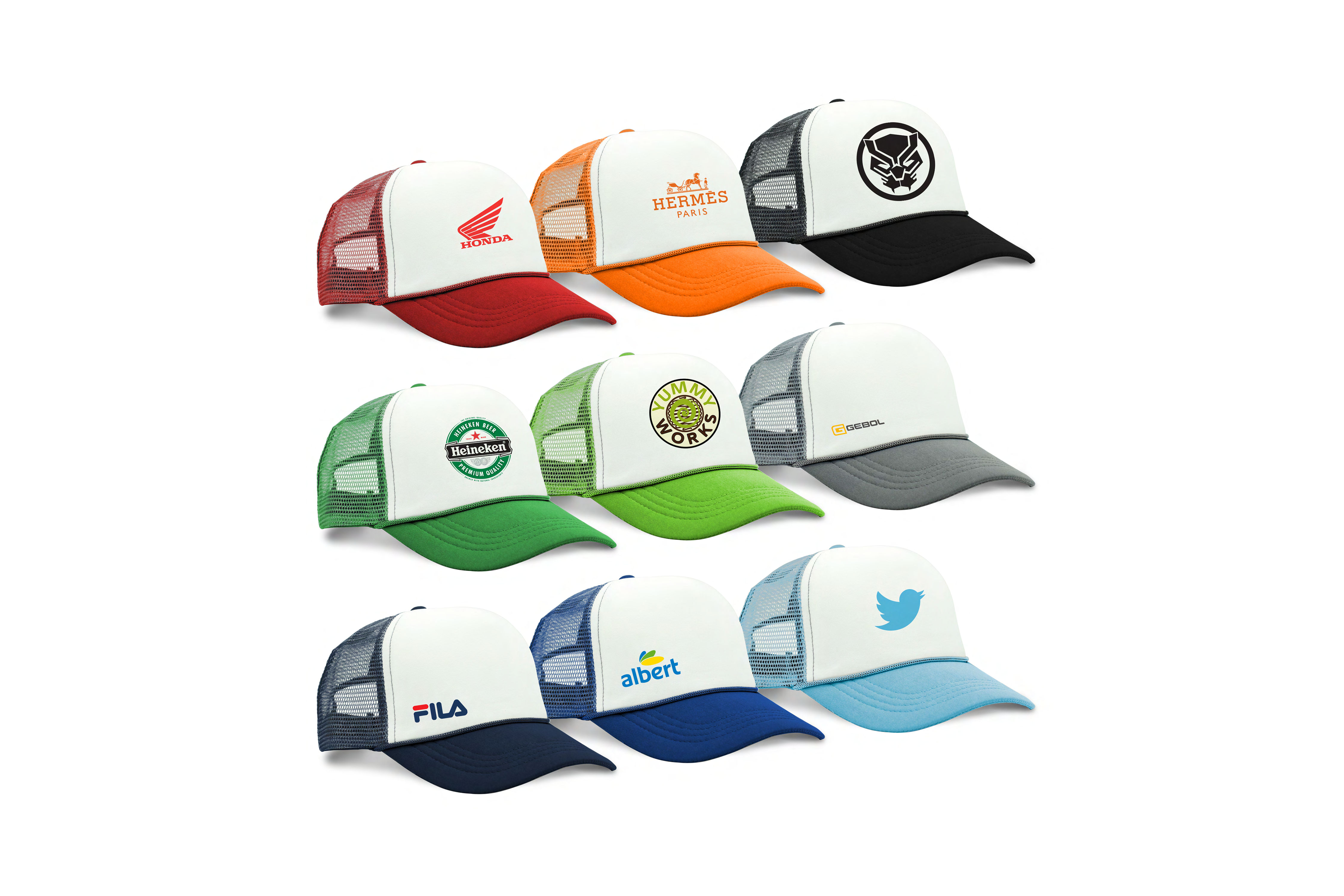Promotional Products Australia - Custom Branded Trucker Caps Fast Turnaround - Merchandise Up
