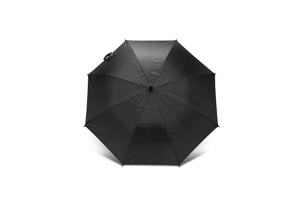 Thumbnail: Personalised Waste2Gear umbrellas customised with your company branding for eco-friendly merchandise and staff rewards