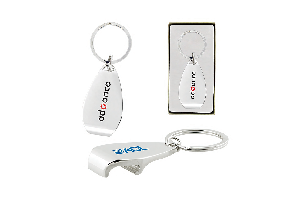 Promotional Products Australia - Custom Branded Bottle Opener Keychains - Merchandise Up