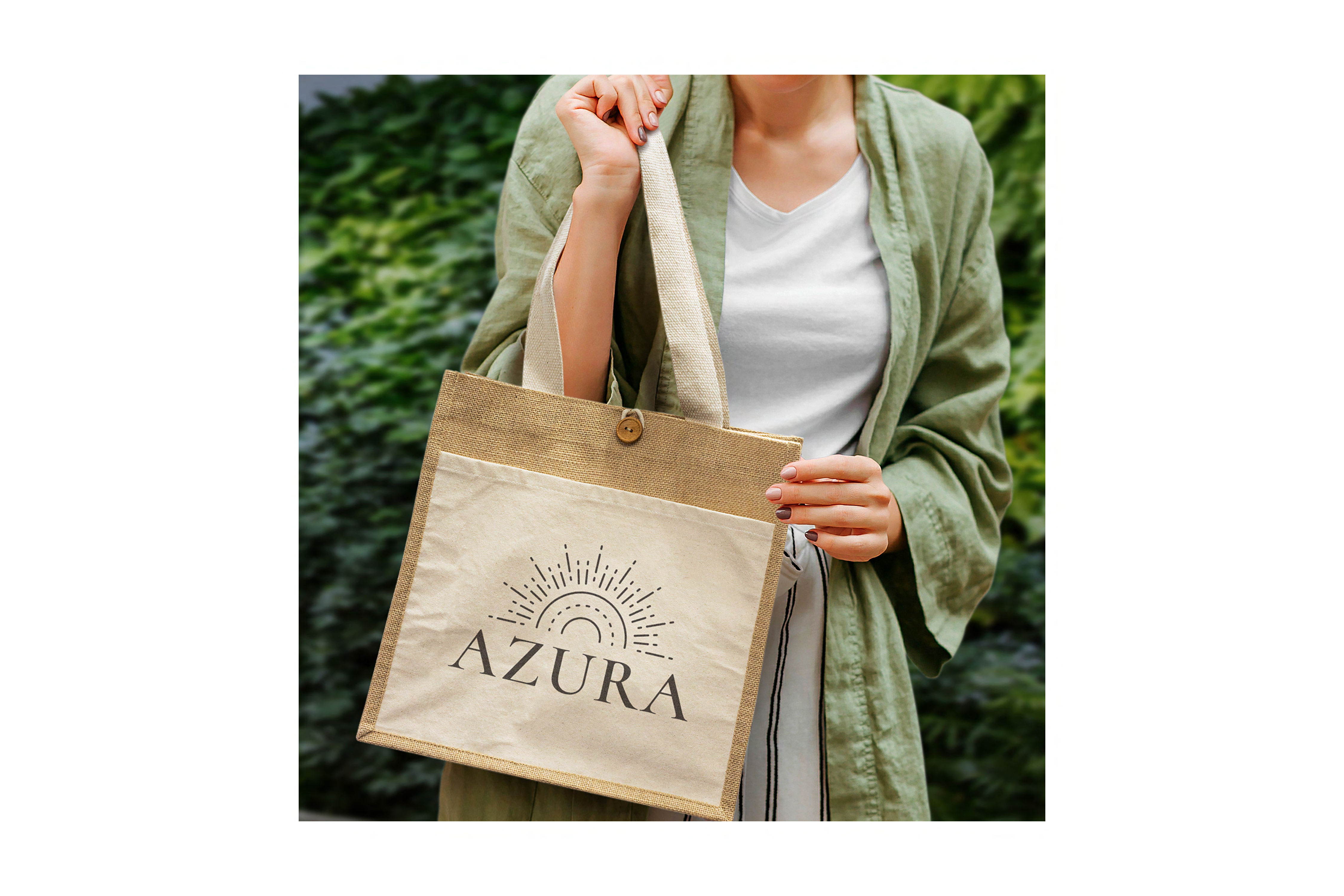 Promotional Products Australia - Customised Tote Bags with Button - Merchandise Up