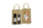 Promotional Products Australia - Custom Branded Two Bottle Gift Bags - Merchandise Up