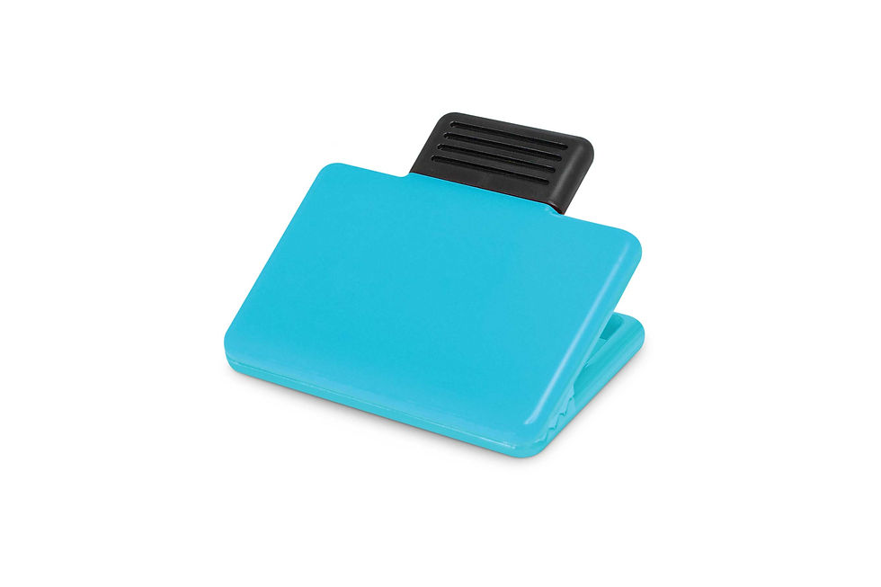Thumbnail: Promotional colourful magnetic clip with custom branding, great for home, office, and corporate gifts.