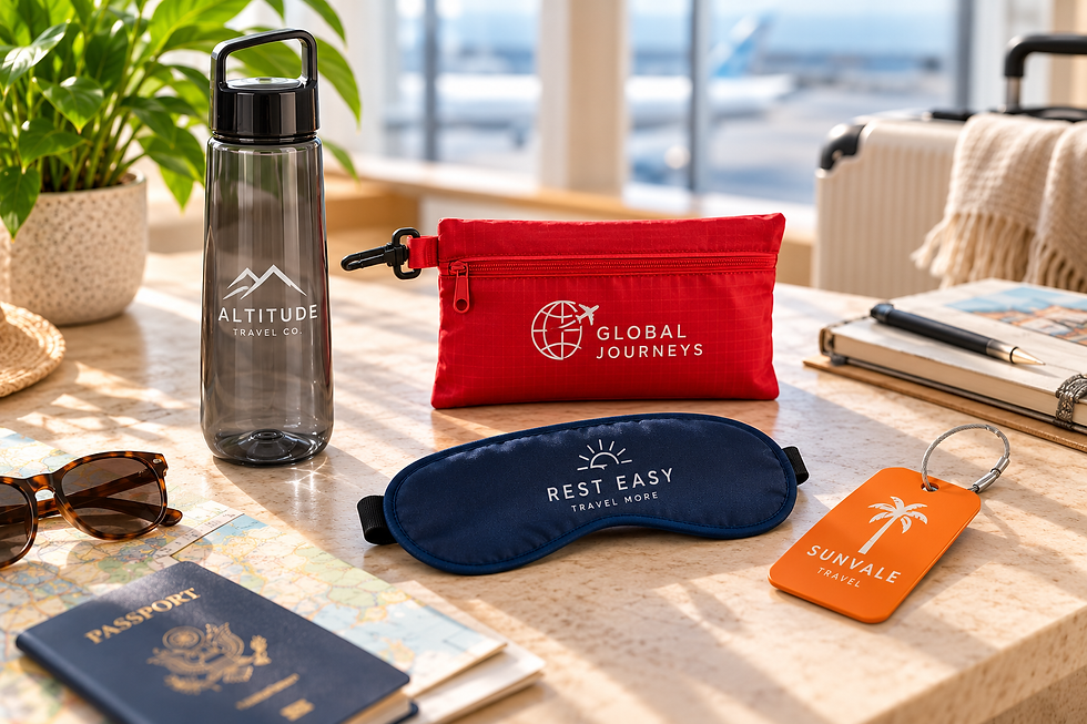 Useful event promotional products selected to create lasting brand exposure beyond conferences and corporate events