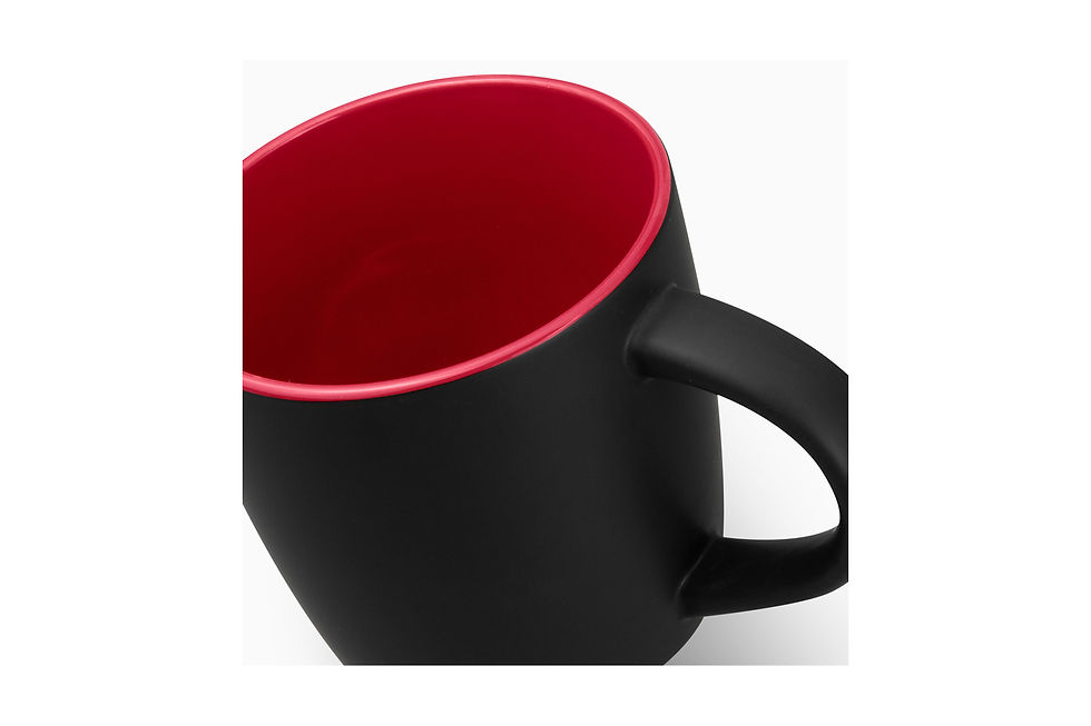 Thumbnail: Durable two tone coffee mugs offering vibrant designs and long-lasting promotional visibility.